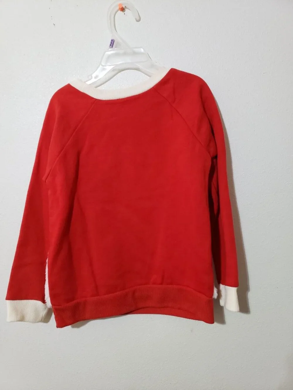 Nannette Kids santa sweatshirt, size 6X